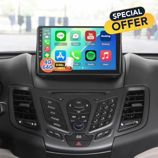 [4G+64G] for Ford Fiesta Radio 2009 2010 2011 2012 2013 2014