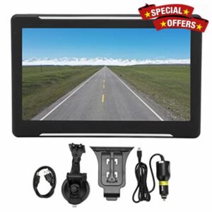 GPS Navigation System 7 Inch HD Screen Universal Car Truck Lorry Navigator with Offline Maps 8GB 256MB Memory 1500mAh Battery