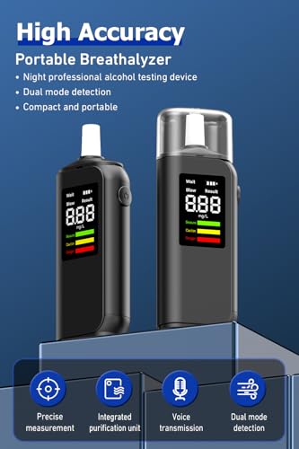 Breathalysers with HD LED Display