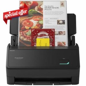 ScanSnap iX2400 (Black) A4 Scanner - Ultra-Fast 45ppm Duplex Scanning