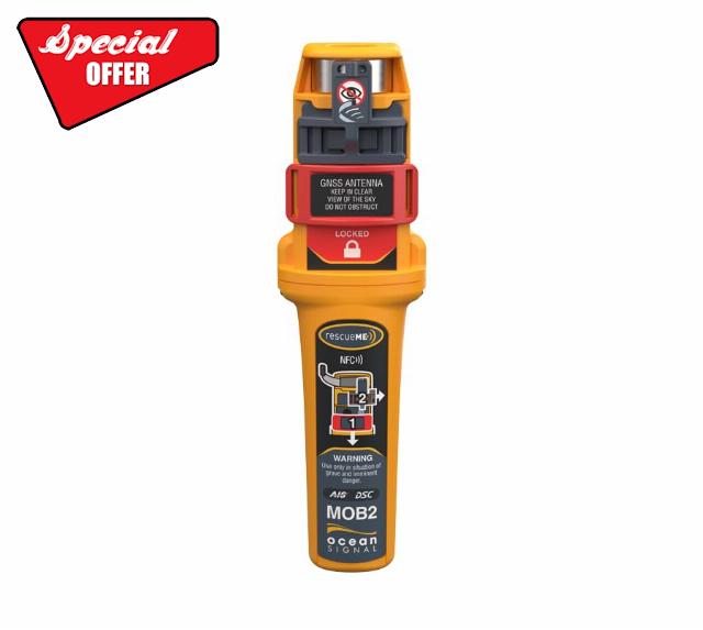 Ocean Signal rescueME MOB2 AIS Man Overboard Beacon (Class M Approved) with AIS
