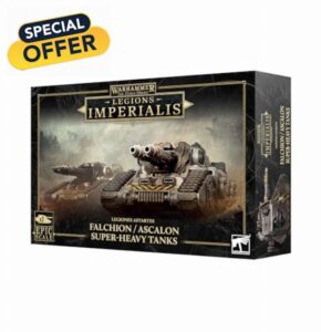 Games Workshop - Warhammer - Horus Heresy - Legions Imperalis - Falchion/Ascalon Super-Heavy Tanks [Epic Scale]