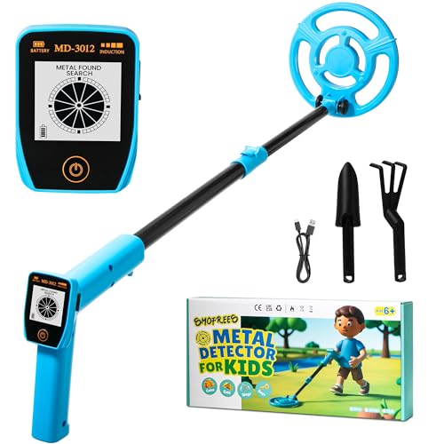 Usb Rechargeable Kids Metal Detector with Simple Display