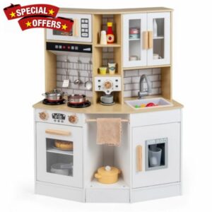 COSTWAY Kids Wooden Kitchen