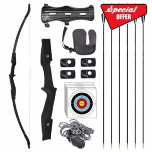 Recurve Bow and Arrow Set for Adults & Teens