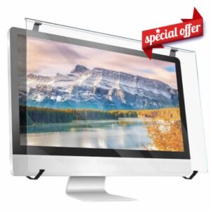 TV Screen Protector 32 Inch Ultra Clear Anti Fingerprints Reduces Impacts & Scratches Easy to Clean Acrylic Screen Protector Panel for TV Screen Monito