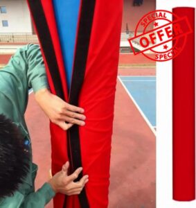 Gym School Basketball Post Pad Basement Garage Pole Padding Wrap Around Foam Round Column Cover 4' 5' 6' 7' Ft Tall Weatherproof