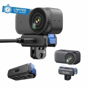 TELESIN Magnetic Quick Release Charging Adapter Mount for DJI Osmo Nano