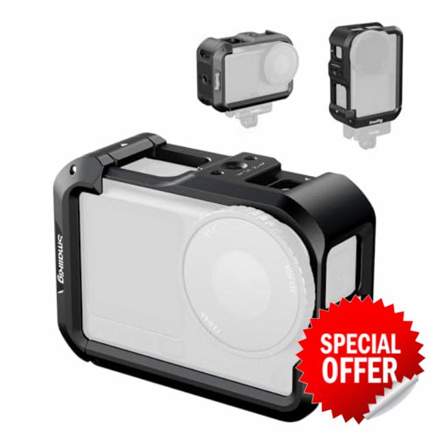 SMALLRIG Action 6 Cage for DJI Osmo Action 6 with Expansion Interfaces