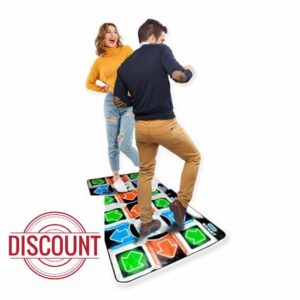 #winning 2 Player HDMI USB Dance Mat with 110 Tracks & 9 32-Bit Retro Games