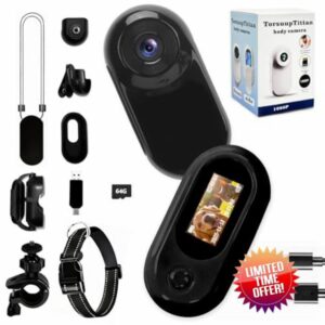 Mini Body Camera with Screen