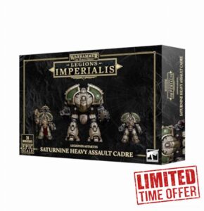 Games Workshop - Warhammer - Horus Heresy - Legions Imperalis - Legiones Astartes: Saturnine Heavy Assault Cadre [Epic Scale]