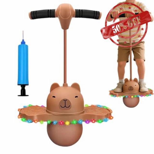 pogoes Jumper with Handle and Ball Pump