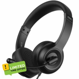 AOC USB Headset with Microphone