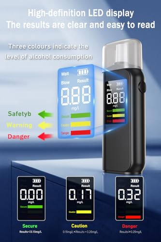 CE Approved Alcohol Detector & Home Breathalyze