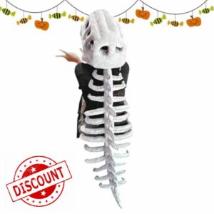 Realistic Dinosaur Skeleton Costume Set