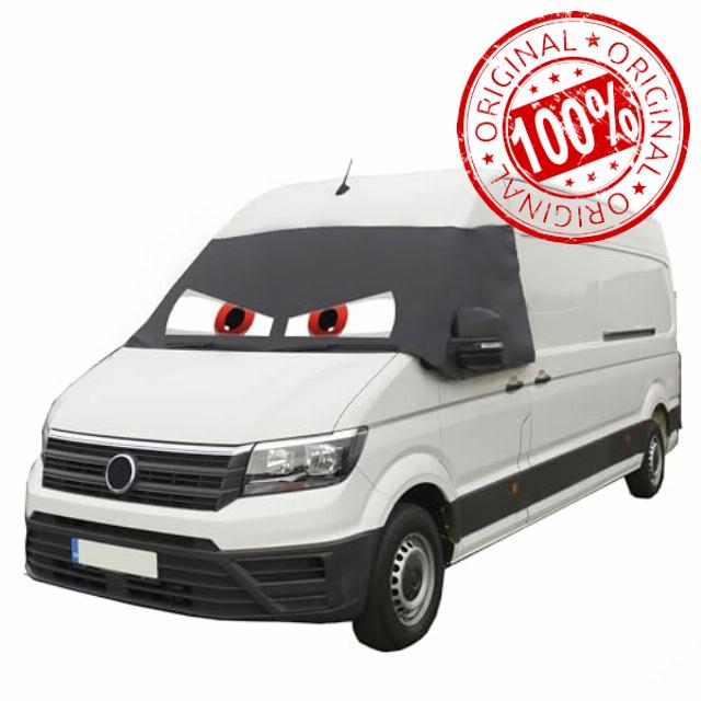 UK Custom Covers Compatible With Man TGE Screen Wrap With Eyes (2017 On) Front Windscreen Cove