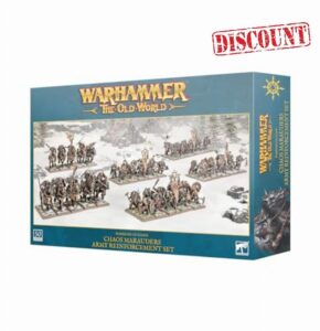 Games Workshop - Warhammer - The Old World - Chaos Marauders Army Reinforcement Boxed Se