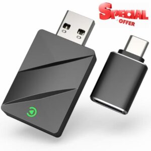 2 in 1 Wireless CarPlay & Android Auto Adapter