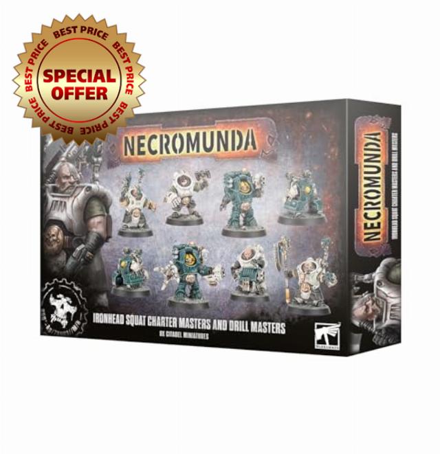 Games Workshop - Warhammer - Necromunda: Ironhead Squat Charter & Drill Masters