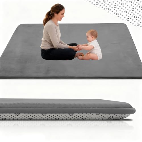 80 x 100 cm Dark Grey Crawling Mat