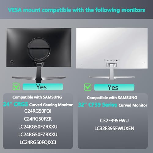 32" CF39 Curved Monitor（Fits LC24RG50FZRXXU