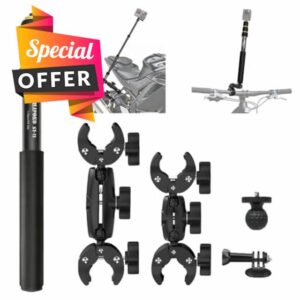 Motorcycle Camera Mount Kit compatible for DJI Osmo Nano 360