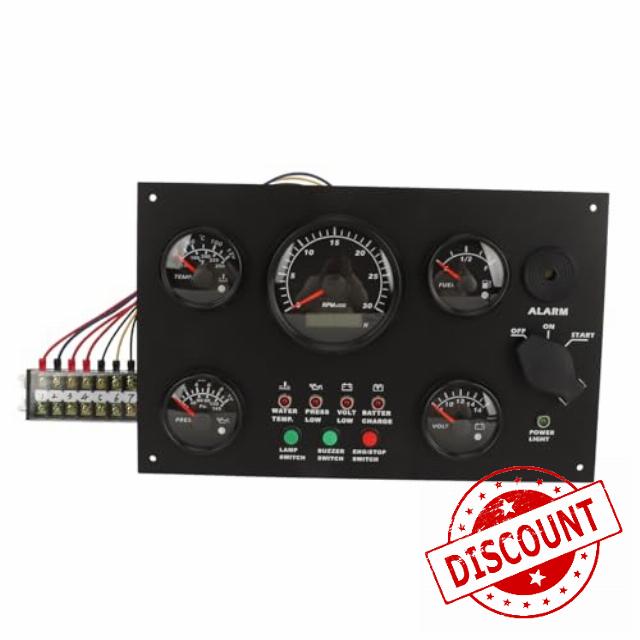 Engine Boat Instrument Panel