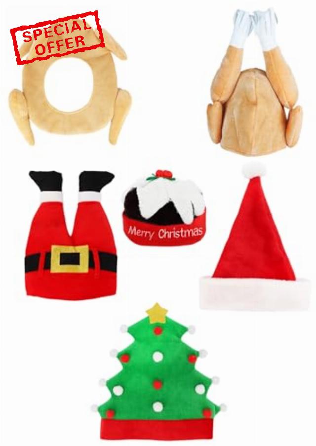 labreeze Christmas Novelty Hat Set