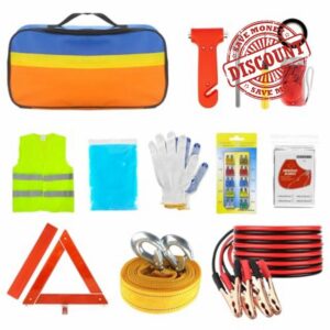 14-in-1 Car Safety Driving Travel Kit