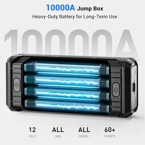 12V Jump Box with 4-Inch Display