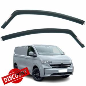 2pcs Wind Deflectors For VW TRANSPORTER T7 & CARAVELLE T7 2025 2026 Models. NEW Transporter Rain Guards