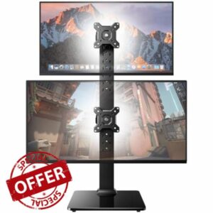 HUANUO Dual Monitor Stand for 13" to 34" Screens