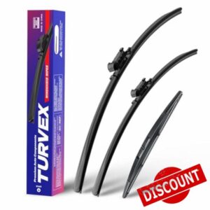 Front and Rear Windshield Wiper for BMW 1 Series F20 F21 Hatchback (Feb 2011 to Apr 2019) 2011-2015 2016 2017 2018 2019