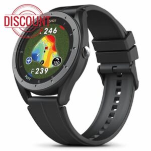 Voice Caddie T11 LT GPS Golf Watch LCD Display w/Green Undulation