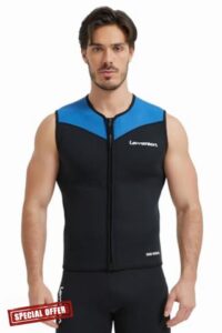Lemorecn Wetsuit Top Men Women