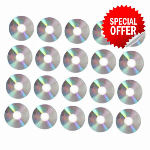 50pcs Handmade Reflective Cd Discs for Diy Crafts Multifunctional Decorative Discs Suitable for Home Decoration and Craft Projects