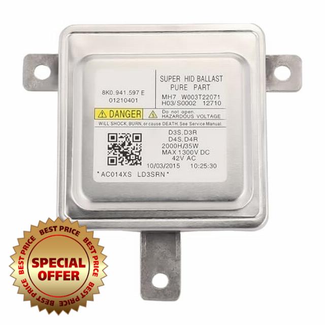 Xenon HID Ballast Headlight Control Module 8K0941597E 8K0941597 W003T22071 For Audi A1 A3 A4 A5 A6 A7 A8 Q3 Q5 Q7