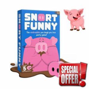 Snort Funny – The Oinkcredible You Laugh You Lose Party Game
