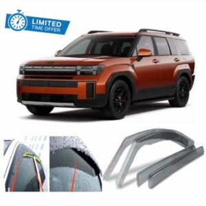 4x Wind Deflectors for Hyundai SANTA FE 2023 2024 2025 2026 2027 Weather Shields/Sun Visors/Rain Guards