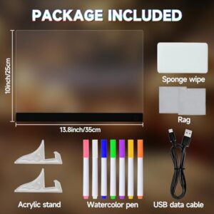 Doodle Glow Note Board with Colors