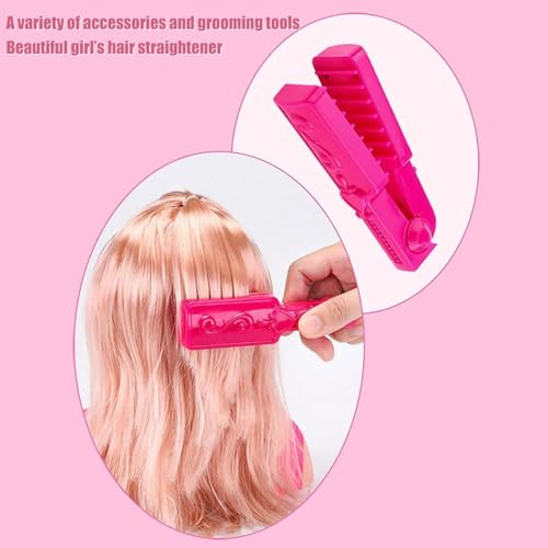 Deluxe Hairstyle Hair Makeup Doll Toys with Realistic
