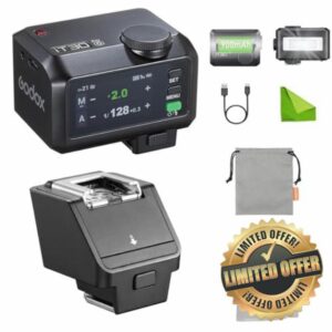 Godox iT30Pro O TTL Flash & TR TTL O Hot Shoe Riser Kits