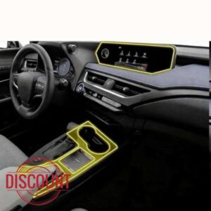 For LEXUS UX 250H 300E (2019-2022) Car Interior Center Console Transparent TPU Protective Film Anti-scratch Repair Film