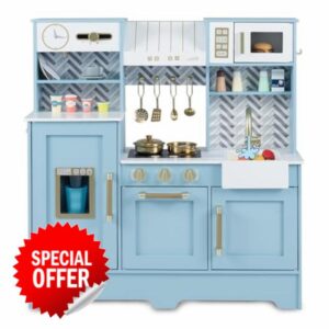 COSTWAY Kids Wooden Kitchen