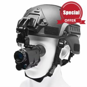 NVG30 Digital Night Vision Monocular Infrared Helmet Mounted Goggle 2560 x 1440P HD Recording & Playback