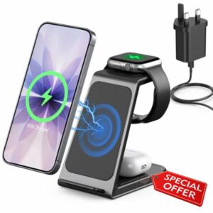 3 in 1 Wireless Charging Station for iPhone