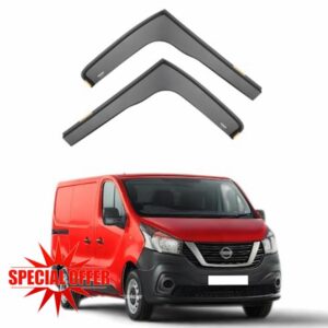 ISPEED Wind Deflectors for Nissan NV300 2016-2021 2pc Set - Keep Your Car Ventilated in Rain - Reduce Wind Turbulence - Tinted