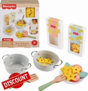 Fisher-Price Preschool Toy Pots & Pasta Chef Set