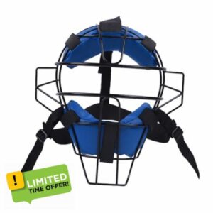 Softball Catcher's Masque | Adjustable Harness Hollow Steel Helmet Masks | Traditional Protective Headgear | Comfortable Fit Sports Bracket | Baseball Catcher Masks for Youth